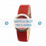 Boccia watch strap 3101-01 (BO3101-01-40RDBR) Leather Red